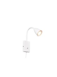 Trio Leuchten Лампа-прищепка WANDA, матово-белая