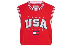 Tommy Hilfiger Женский топ Deep Red