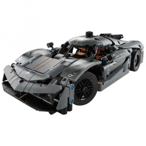 Детский конструктор Lego Koenigsegg Jesko Absolut Hypercar Gray, серый