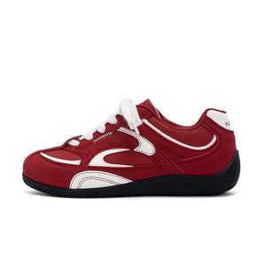 HUANQIU Легкие кроссовки для увеличения роста, немецкие армейские, красные, мужские