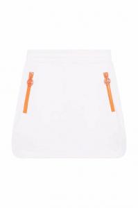 Хлопковая юбка для маленькой девочки Michael Kors, белый