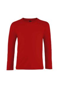 Футболка Imperial с длинными рукавами SOL'S, красный