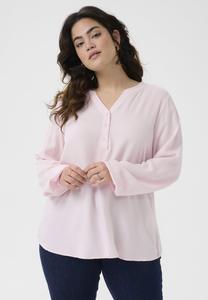 Блуза Kaffe Curve KCMAHLENA, Lilac Snow/Light Pink