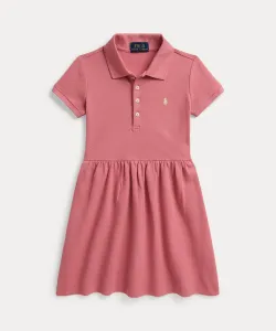 Платье-поло из эластичной сетки (для девочек, 2-6 лет) Polo Ralph Lauren, цвет 650 Pink