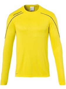 Uhlsport Футболка с длинным рукавом "Stream 22" желтого цвета