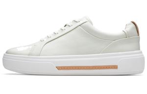 Clarks Низкие женские кроссовки белого цвета