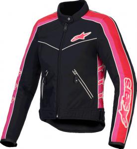 Женская текстильная мотоциклетная куртка Alpinestars stella t-dyno wr, Black/Pink