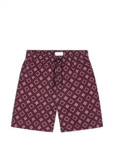 Шорты с узором «арабеска» Harry Les Deux, красный