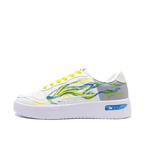 Низкие скейтерские кроссовки Unisex с устойчивой к истиранию подошвой для катания на понтонных лодках LINING, желтый