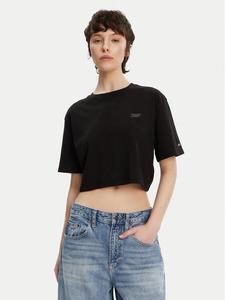 Футболка свободного кроя DW0DW20324 Tommy Jeans, черный
