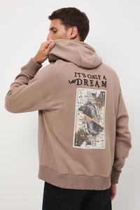 Хлопковая толстовка Medicine, коричневый