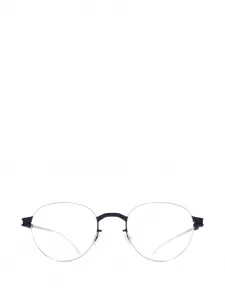 Овальные очки в круглой оправе Selby Mykita, серебряный