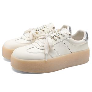 Кроссовки D FUSE SCANDINAVIA немецкой армии, низкие, для скейтбординга, женские D:FUSE SCANDINAVIA, Beige/Silver