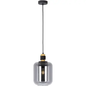 Подвесной светильник ANDO E27 1 шт. Подвесная лампа/люстра для столовой/гостиной/обеденного стола Nowa, черный