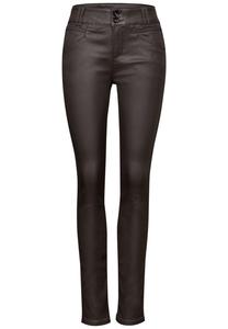 Узкие брюки STREET ONE, темно-коричневый