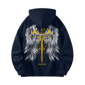 Унисекс свитшот Kepu, синий/желтый