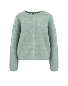 Вязаный кардиган WE Fashion, мятный