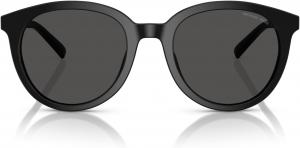 Michael Kors мужские солнцезащитные очки Mk2227 Big Bend Round, Black/Dark Grey Solid