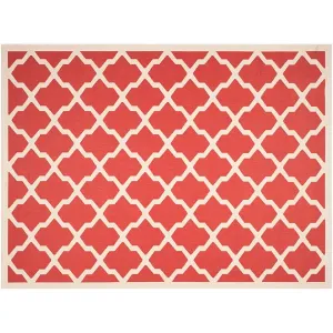 Марокканский решетчатый ковер для внутреннего и наружного двора Safavieh, красный, 61x107 см