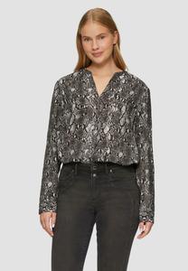 Блуза s.Oliver, темно-серый