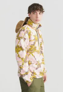 Флисовый джемпер helvetia с принтом и полузастежкой на кнопках Columbia, Pink Agate