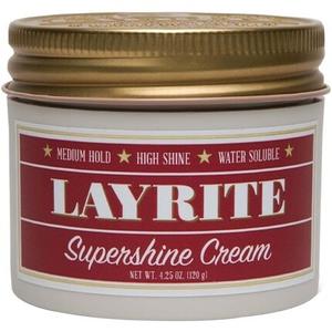 Крем Supershine 120 г водорастворимый средней фиксации с сильным блеском, Layrite