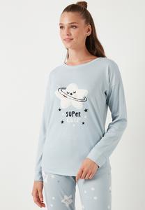 Пижамный комплект REGULAR FIT SET LELA, светло-голубой
