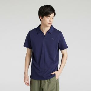 Мужская базовая поло-рубашка с коротким рукавом и одним узлом