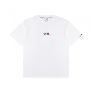 Футболка BAPE X Russell Athletic Co мужская Aape, белый