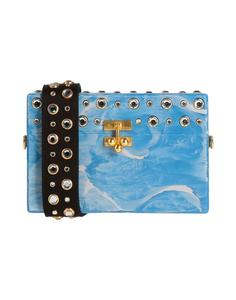 Сумка через плечо Edie Parker, небесно-голубой