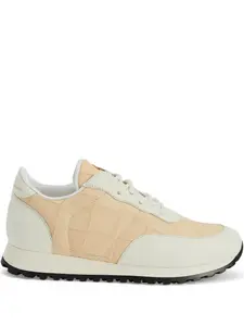 Кроссовки Jimi с тиснением под кожу крокодила Giuseppe Zanotti, нейтральный