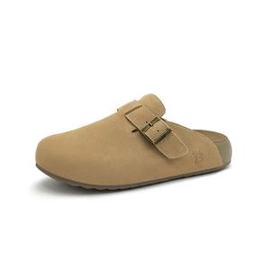 Женские тапочки с закрытым носком UBZ, хаки