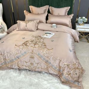 LUOLAI HOME Комплект постельного белья 4 предмета, размер 200 см, пододеяльник 220x240 см