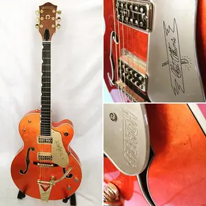Gretsch G6120-125 Chet Atkins 125-летний юбилей Ограниченное издание Custom Shop Стивен Стерн НОВАЯ, НИ РАЗУ НЕ ИГРАНАЯ