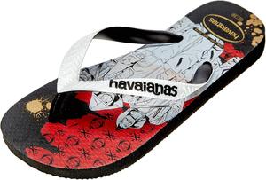 Шлепанцы Havaianas, белый/черный