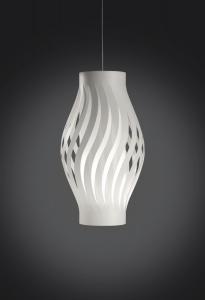 Подвесной светильник 26x125x26 см, белый