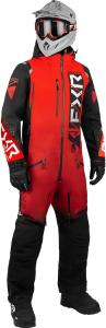 Мужской утепленный комбинезон FXR Helium 2023 года, Red Fade/Black