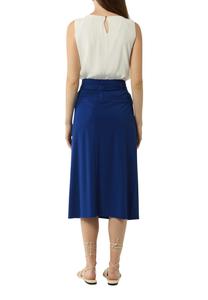Юбка А-силуэта UND GUMMIZUG comma, синий