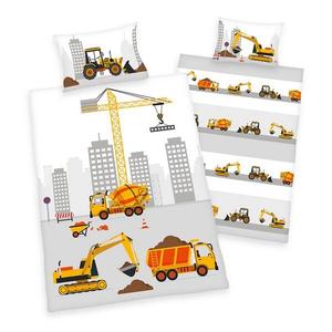 Строительная площадка детского постельного белья Herding, мультколор