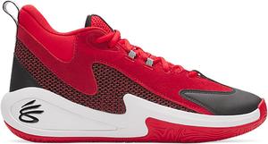 Under Armour Unisex-Adult Curry 3z Suede, (600) Red/White/Black/2025