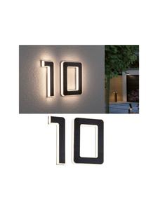 Комплект солнечных светодиодных светильников для номера дома Paulmann