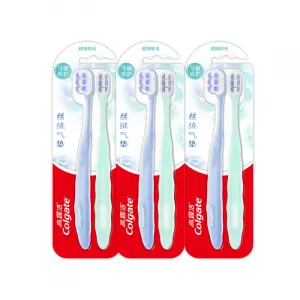 Велюровые зубные щетки Air Cushion 1 шт/2 шт/3 шт COLGATE