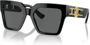 Солнцезащитные очки Versace VE 4458 F GB1/87 Черный Темно-серый