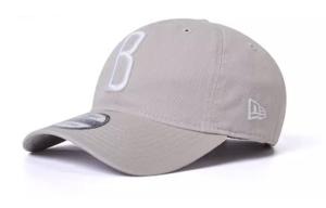 New Era Бейсболка унисекс серая, Gray