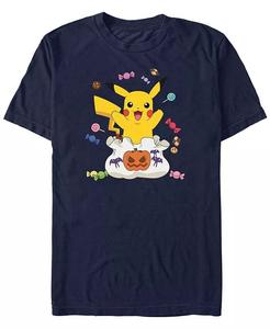 Футболка мужская с короткими рукавами Pokemon Pika Candy Fifth Sun, синий