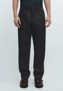 Брюки свободного кроя Massimo Dutti, Mottled Dark Blue