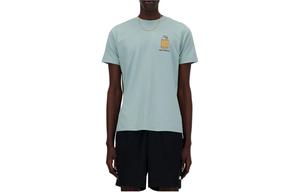 Футболка Barrel Runner мужская зеленая New Balance, зеленый