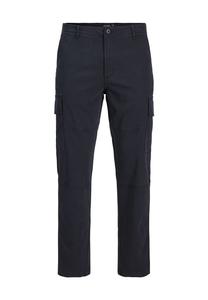 Брюки карго Originals, застежка на крючки, длина до щиколотки, детские JACK & JONES, черный