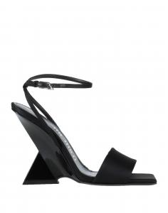 Сандалии The Attico, черный