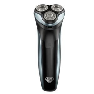 RS7358 поворотная бритва нержавеющая сталь три лезвия моется по всему телу мужская электробритва smart SID, черный